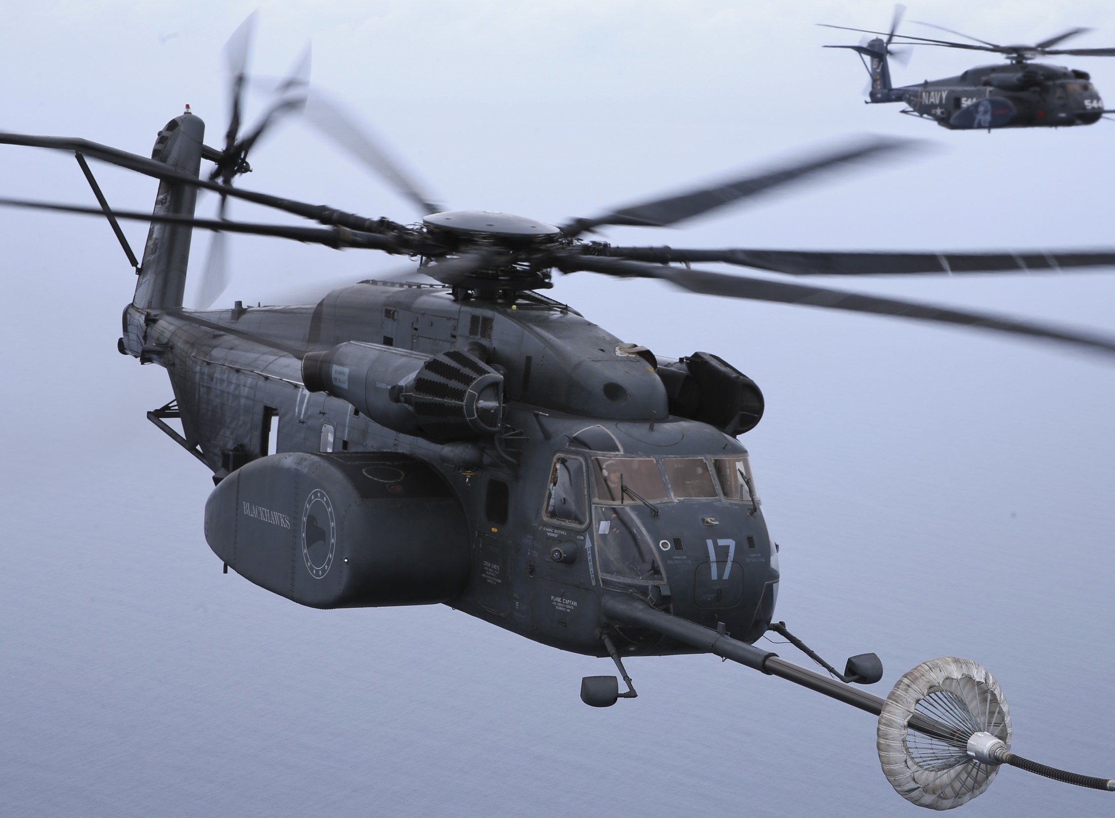 hm-15 blackhawks helicopter mine countermeasures squadron navy mh-53e sea dragon 17 refueling kc-130j hercules
