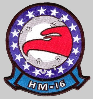 hm-16 seahawks insignia crest patch badge helicopter mine countermeasures squadron navy 02x