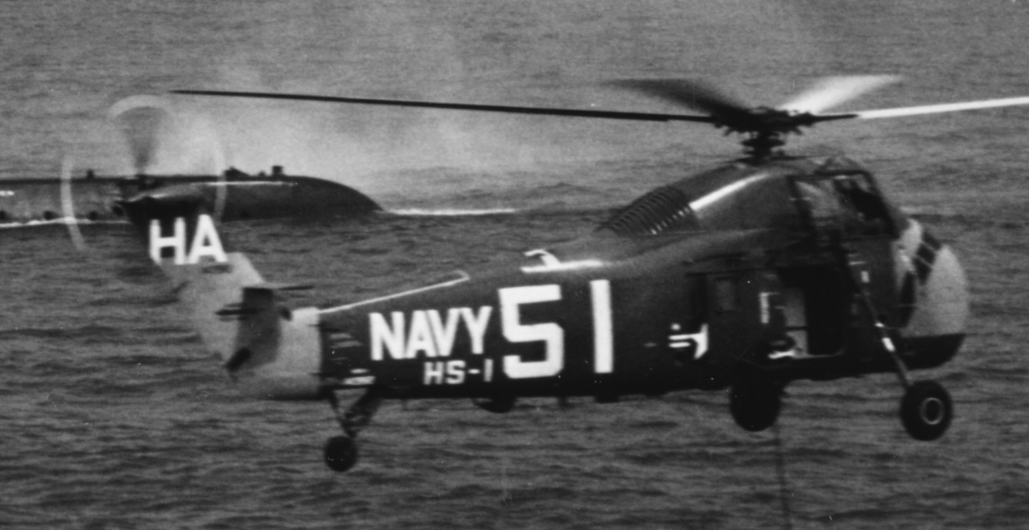 hs-1 seahorses helicopter anti submarine squadron navy 03 hss-1 seabat