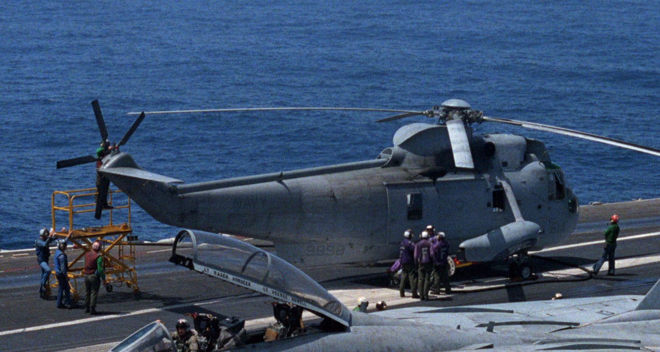 hs-1 seahorses helicopter anti submarine squadron navy 06 sh-3h sea king