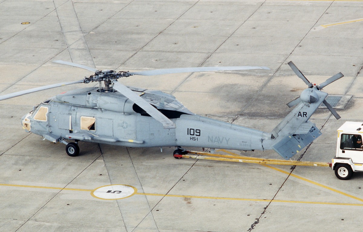 hs-1 seahorses helicopter anti submarine squadron navy 07 sh-60f seahawk