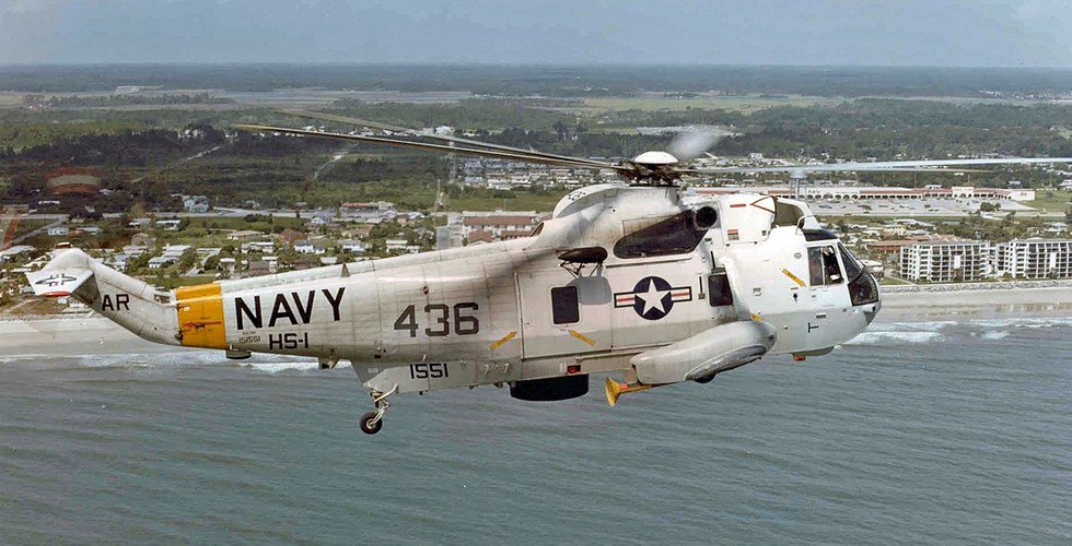 hs-1 seahorses helicopter anti submarine squadron us navy 10x