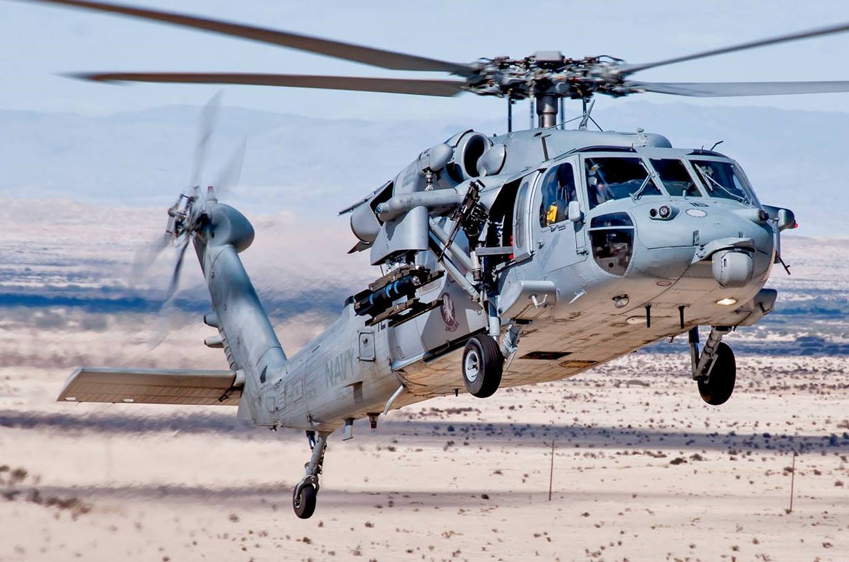 hsc-14 chargers mh-60s seahawk hellfire missile