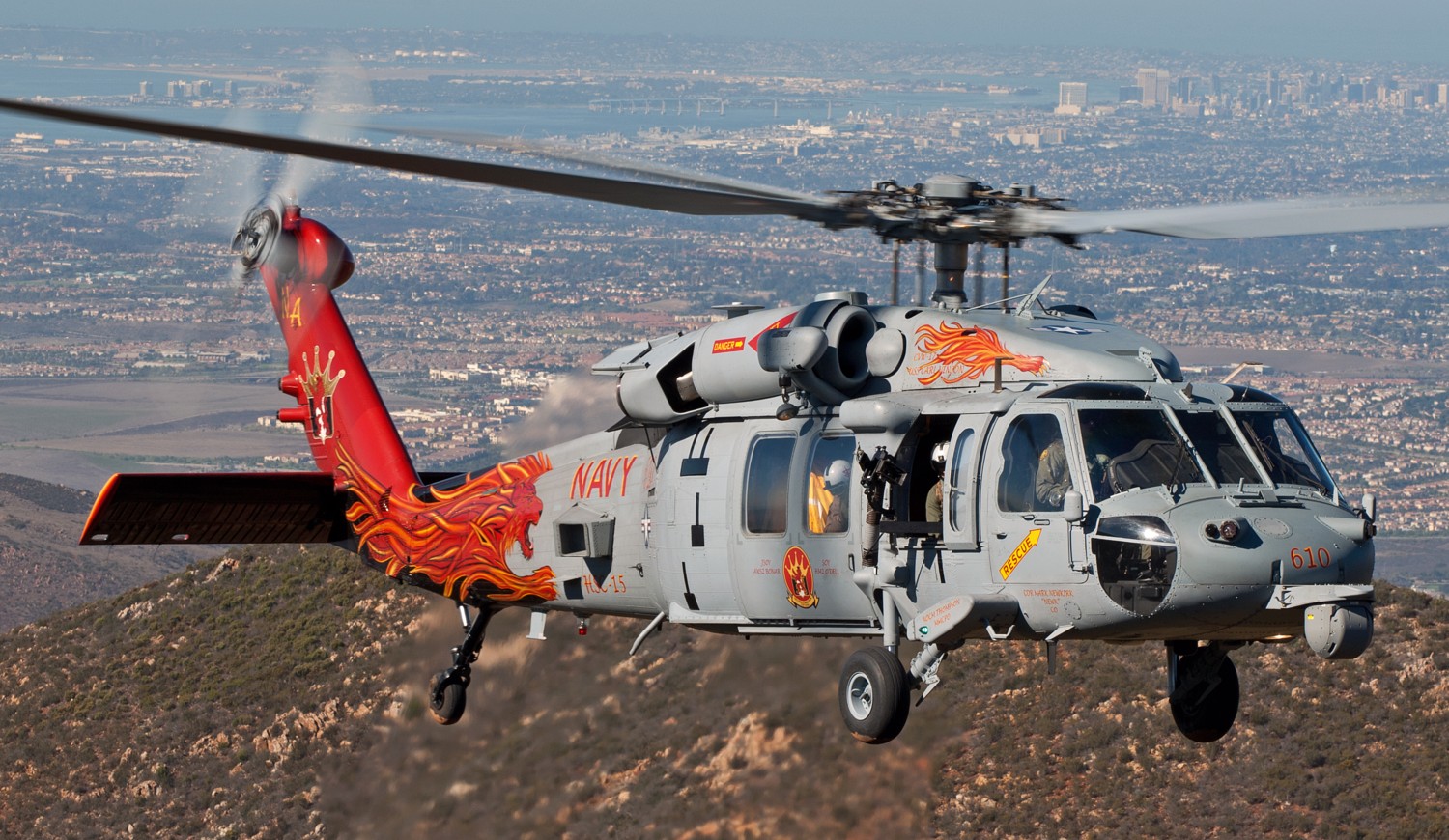 hsc-15 red lions mh-60s seahawk us navy