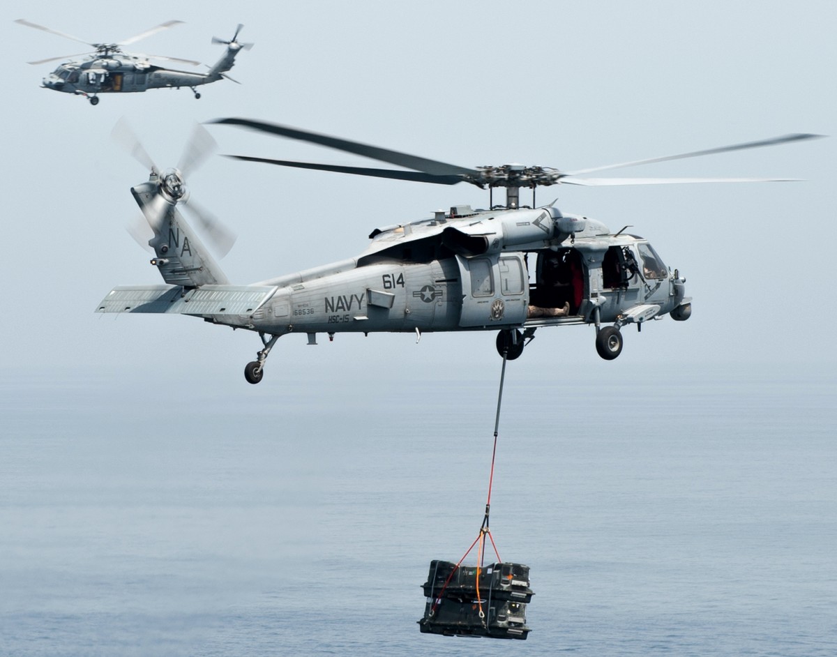 hsc-15 red lions helicopter sea combat squadron us navy mh-60s seahawk cvw-17 uss carl vinson cvn-70 24