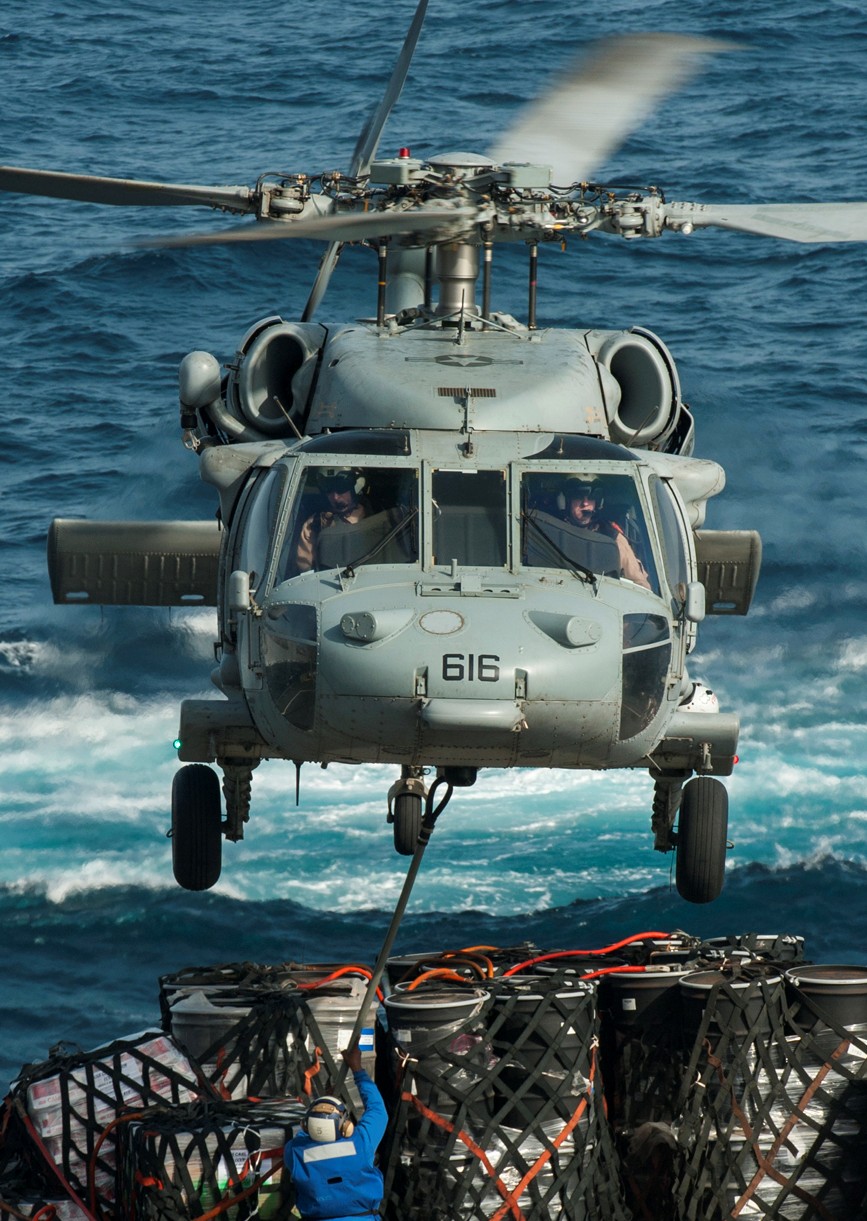 hsc-15 red lions helicopter sea combat squadron us navy mh-60s seahawk cvw-17 uss carl vinson cvn-70 25