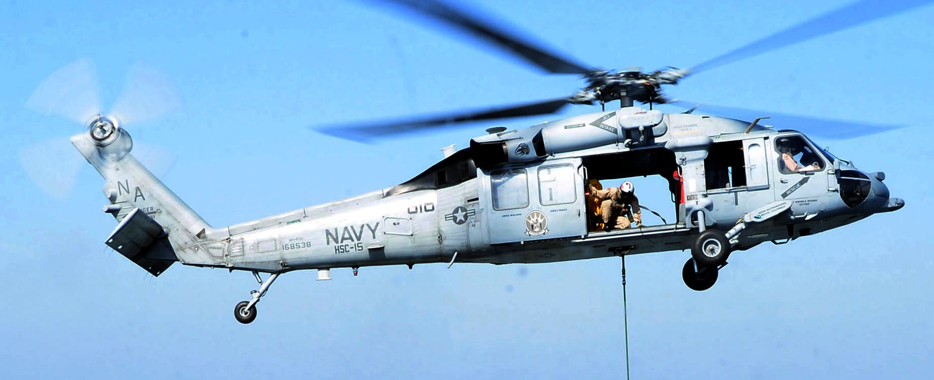 hsc-15 red lions helicopter sea combat squadron us navy mh-60s seahawk cvw-17 uss carl vinson cvn-70 40