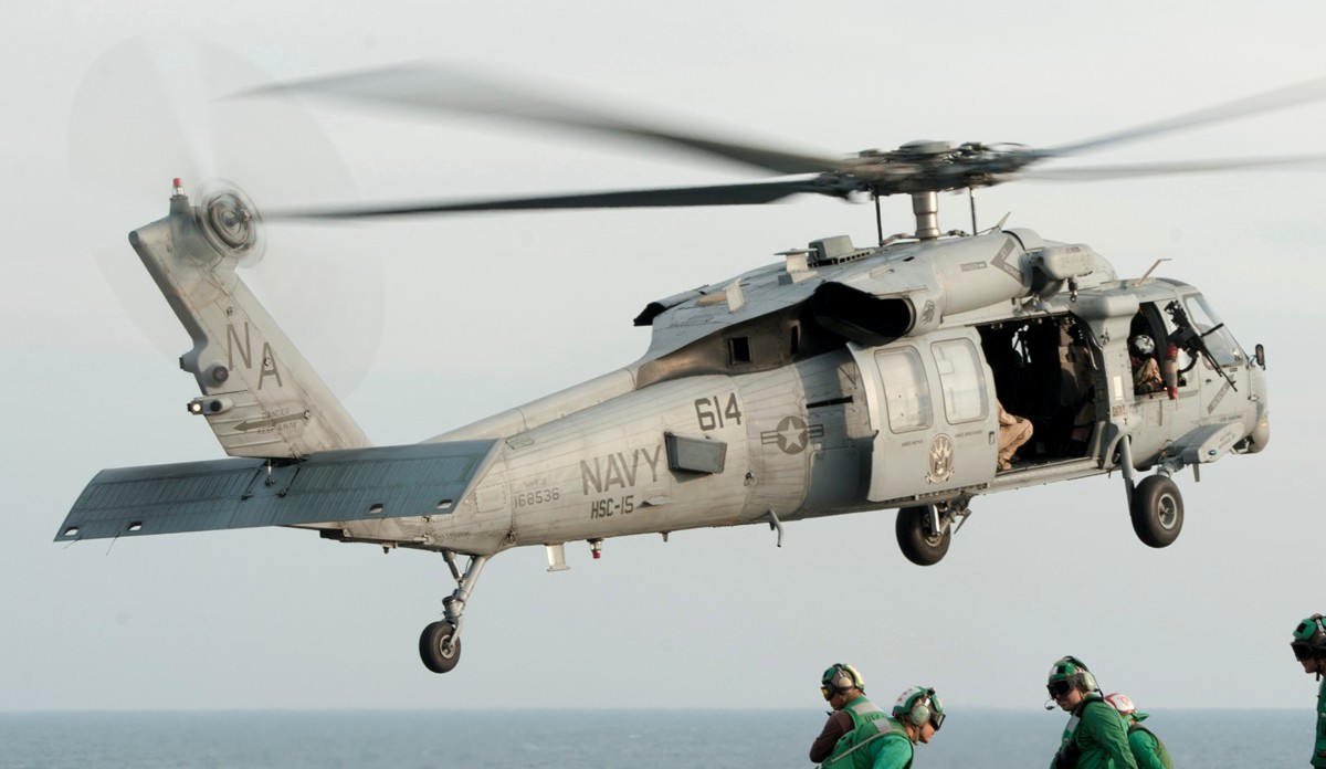 hsc-15 red lions helicopter sea combat squadron us navy mh-60s seahawk cvw-17 uss carl vinson cvn-70 41