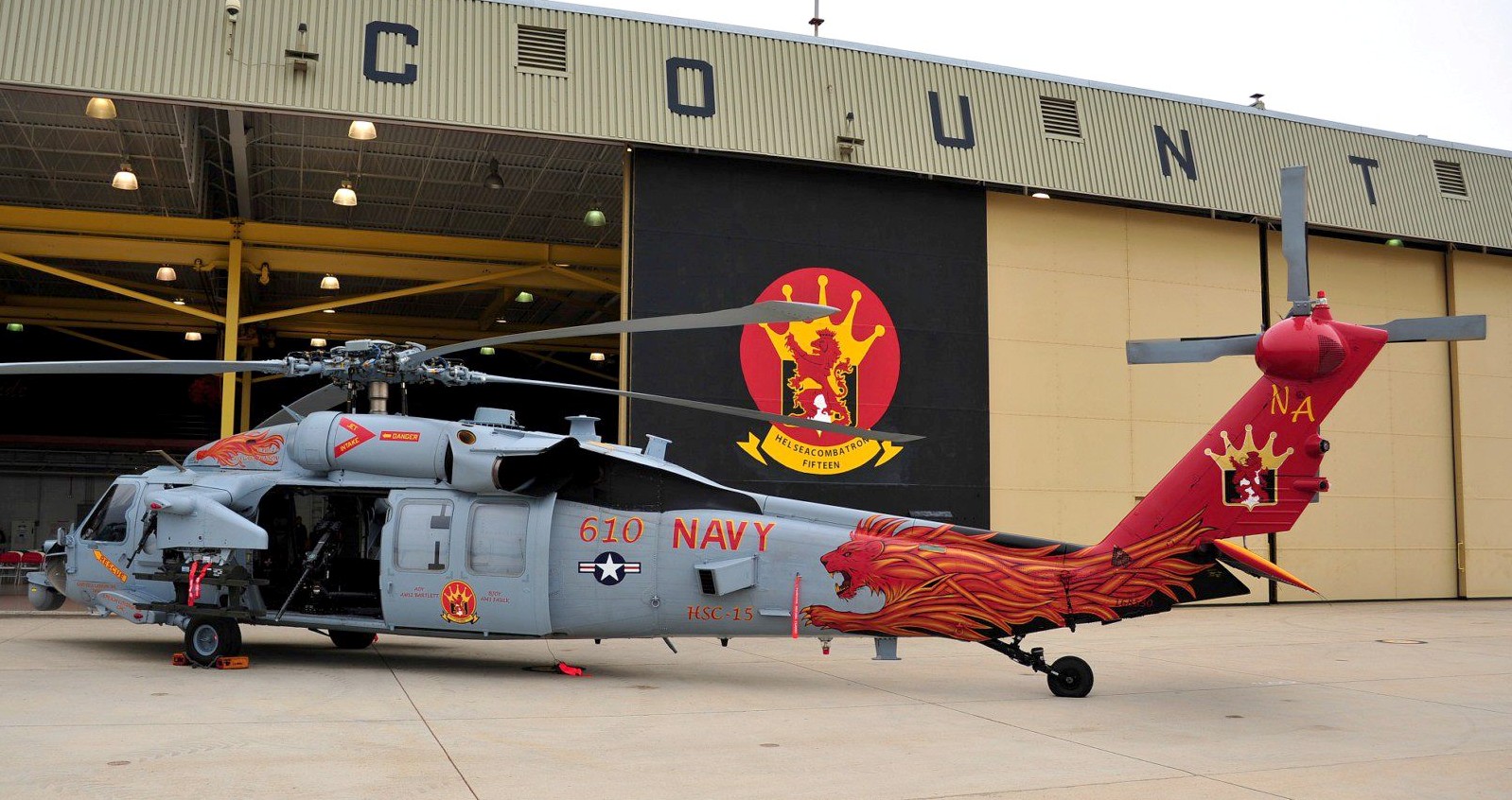 hsc-15 red lions helicopter sea combat squadron us navy mh-60s seahawk nas north island 61