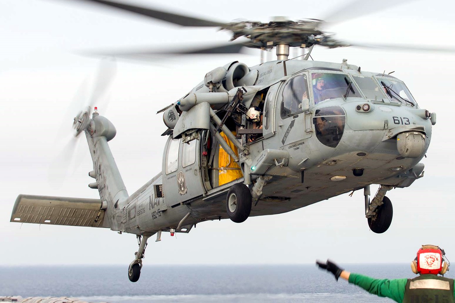 hsc-15 red lions helicopter sea combat squadron us navy mh-60s seahawk cvw-17 uss carl vinson cvn-70 66