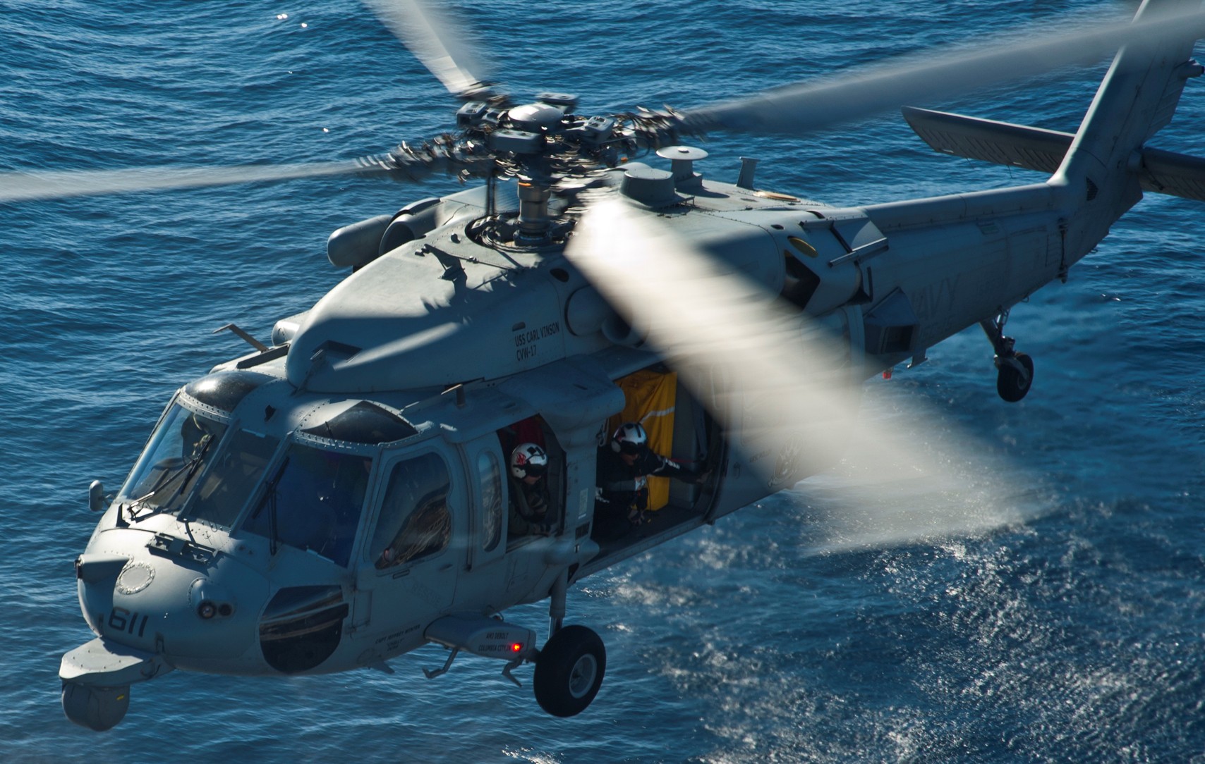 hsc-15 red lions helicopter sea combat squadron us navy mh-60s seahawk cvw-17 uss carl vinson cvn-70 69