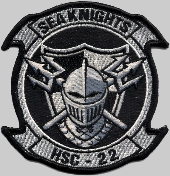 hsc-22 sea knights patch insignia crest us navy