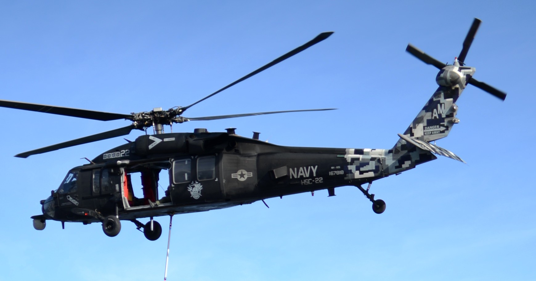 hsc-22 sea knights helicopter sea combat squadron mh-60s seahawk us navy