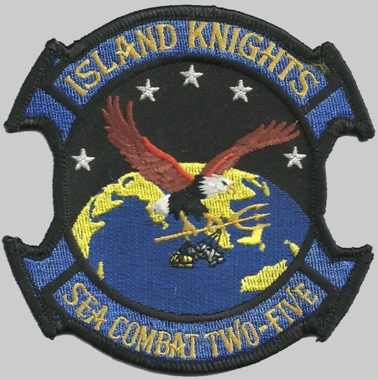 hsc-25 island knights patch insignia us navy