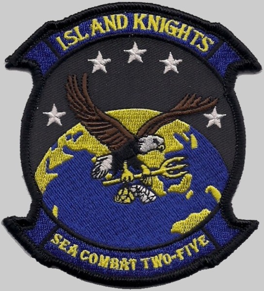 hsc-25 island knights patch crest insignia badge us navy mh-60s seahawk squadron
