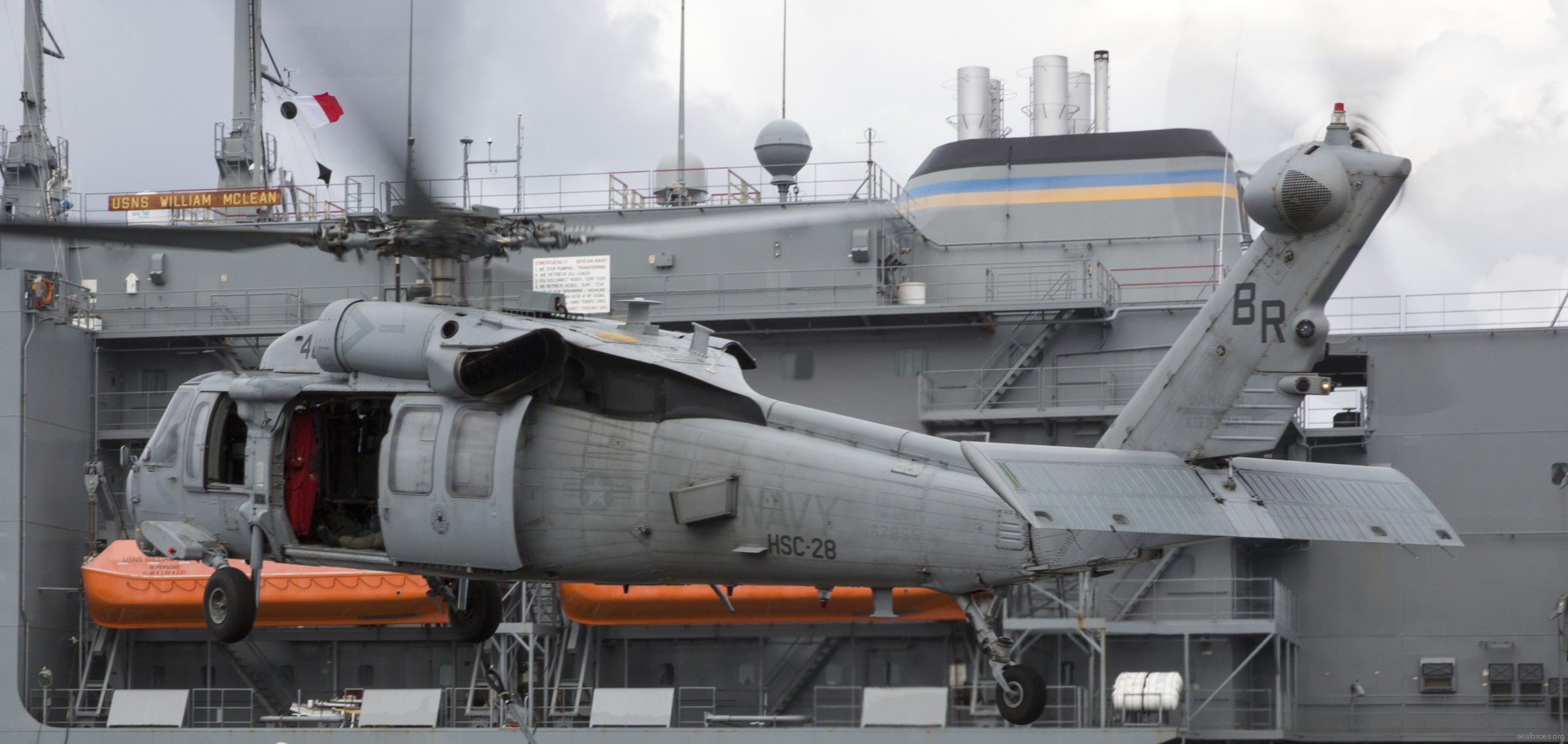 hsc-28 dragon whales helicopter sea combat squadron mh-60s seahawk us navy 92