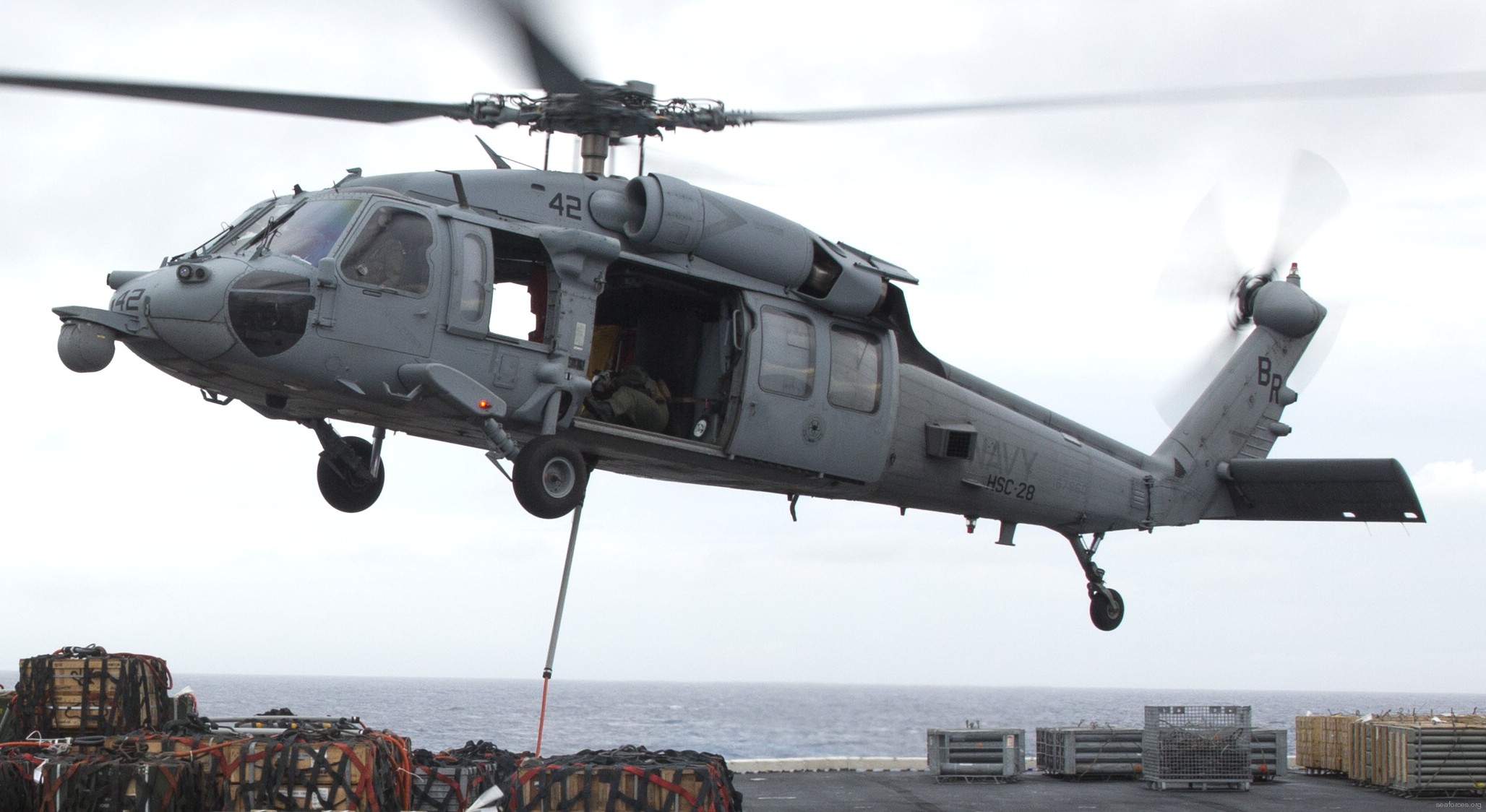 hsc-28 dragon whales helicopter sea combat squadron mh-60s seahawk us navy 94