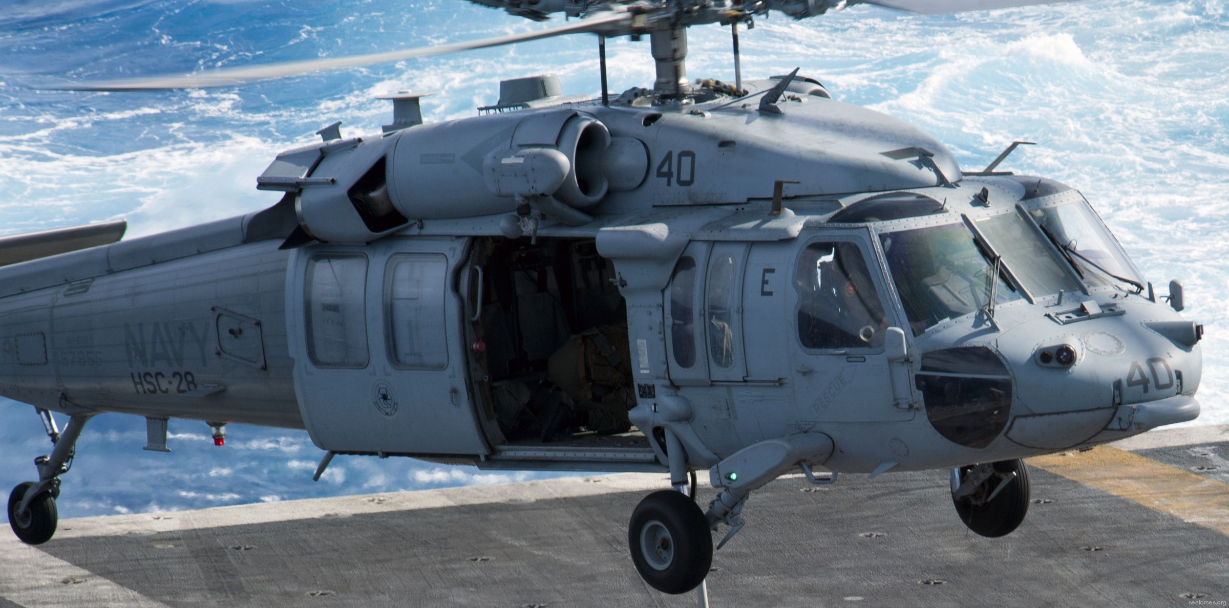 hsc-28 dragon whales helicopter sea combat squadron mh-60s seahawk us navy 107 uss enterprise cvn-65