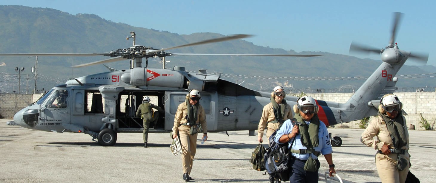 hsc-28 dragon whales helicopter sea combat squadron mh-60s seahawk us navy 132 haiti