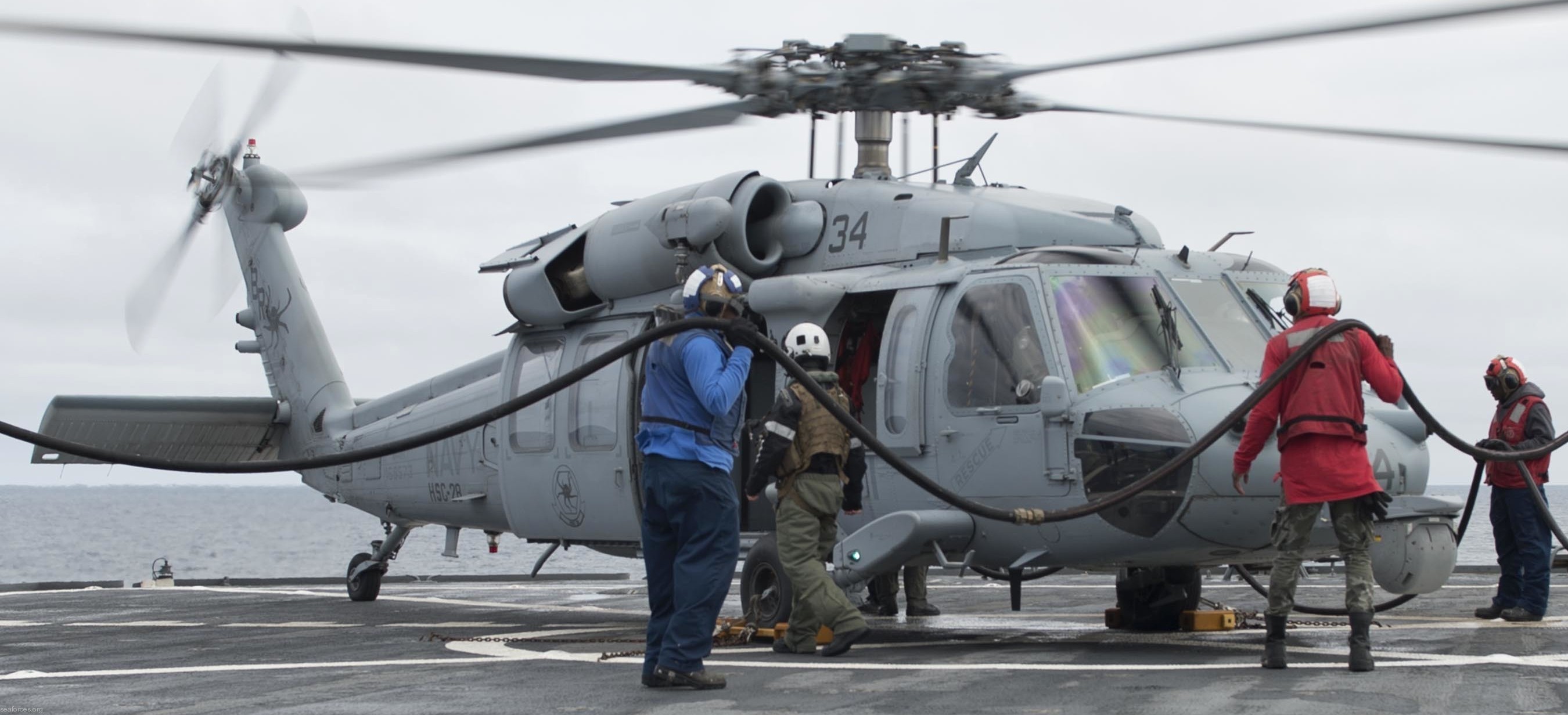 hsc-28 dragon whales helicopter sea combat squadron mh-60s seahawk us navy 228
