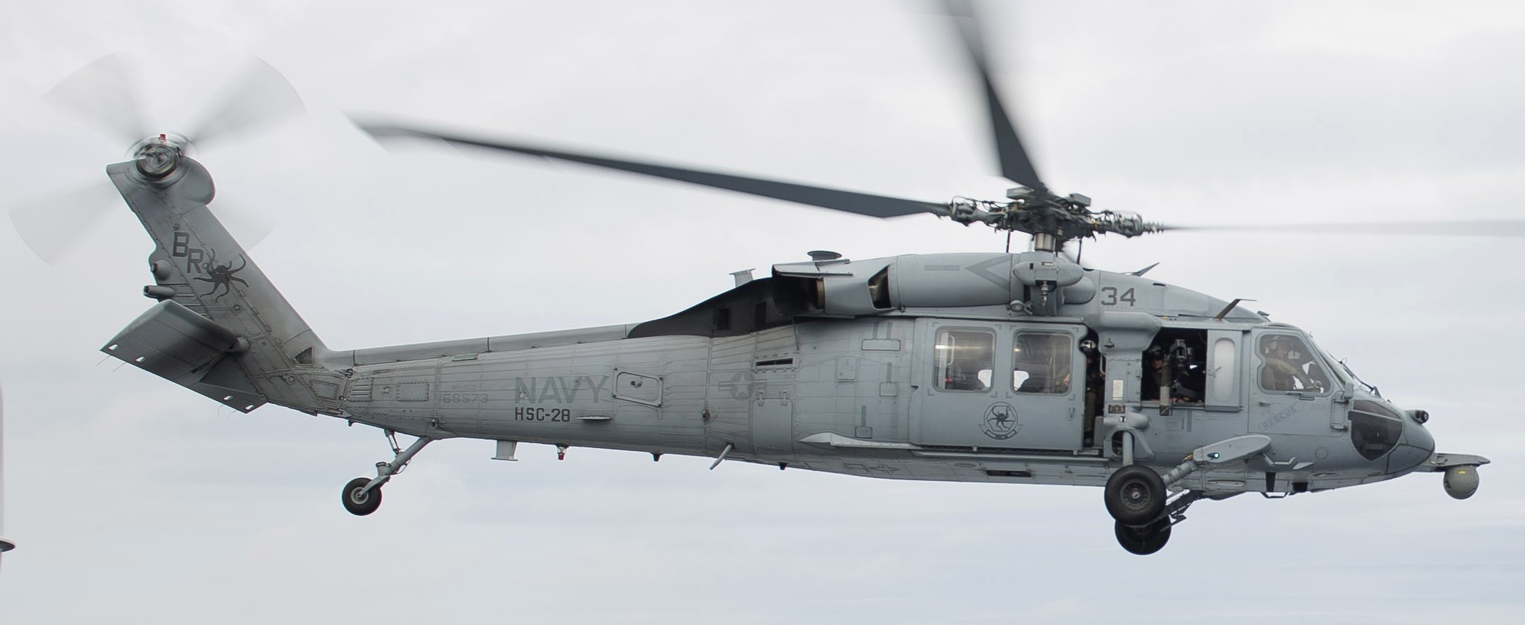 hsc-28 dragon whales helicopter sea combat squadron mh-60s seahawk us navy 233