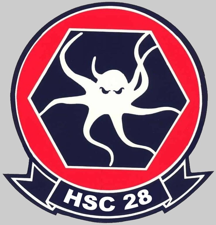 HSC-28 DRAGON WHALES COMMAND CHEST PATCH 