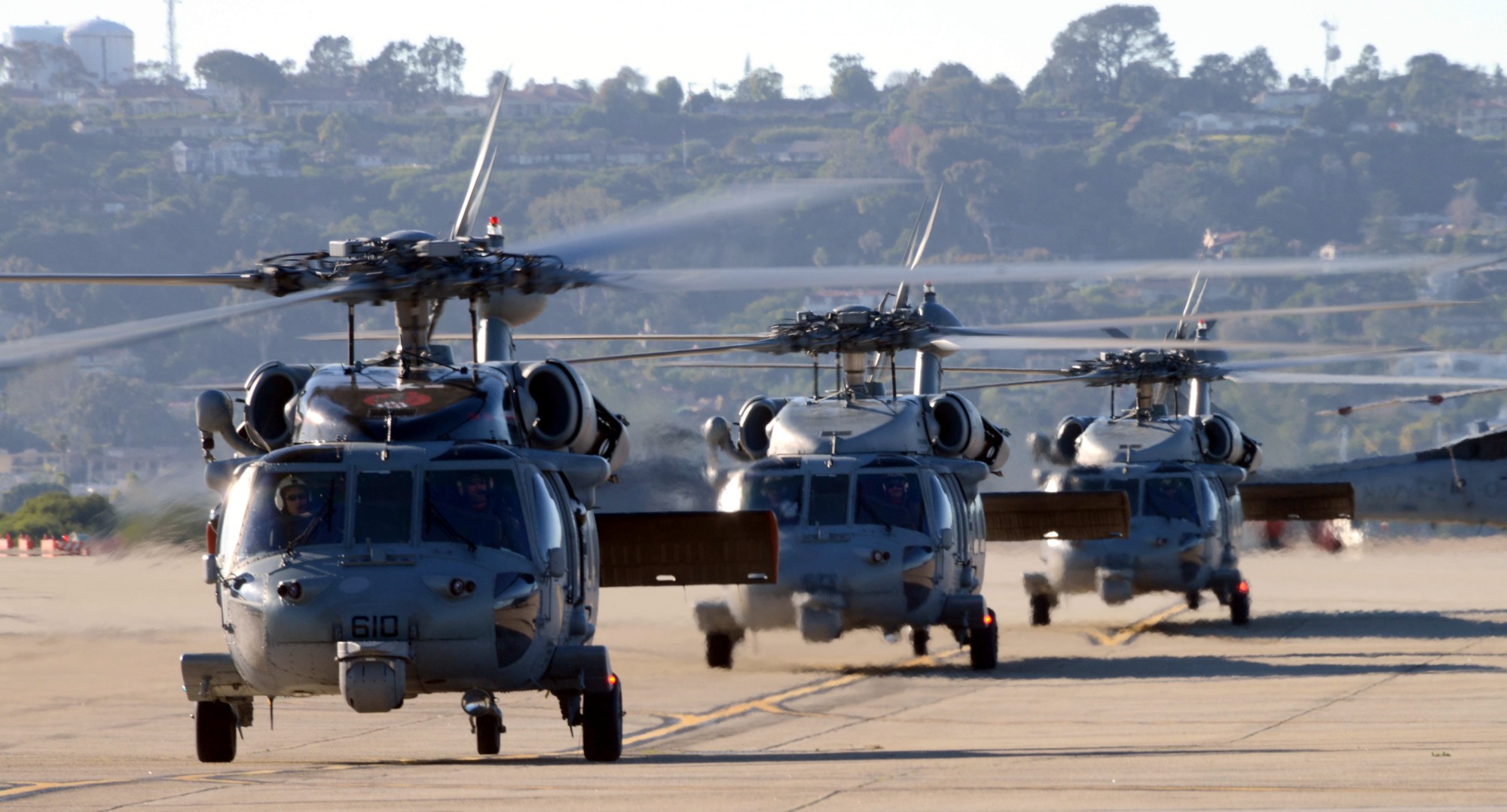 hsc-4 black knights helicopter sea combat squadron us navy mh-60s seahawk 2015 16 nas north island california