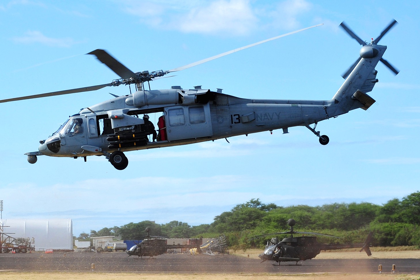 hsc-4 black knights helicopter sea combat squadron us navy mh-60s seahawk 2014 37 exercise rimpac 14 agm-114 hellfire missile