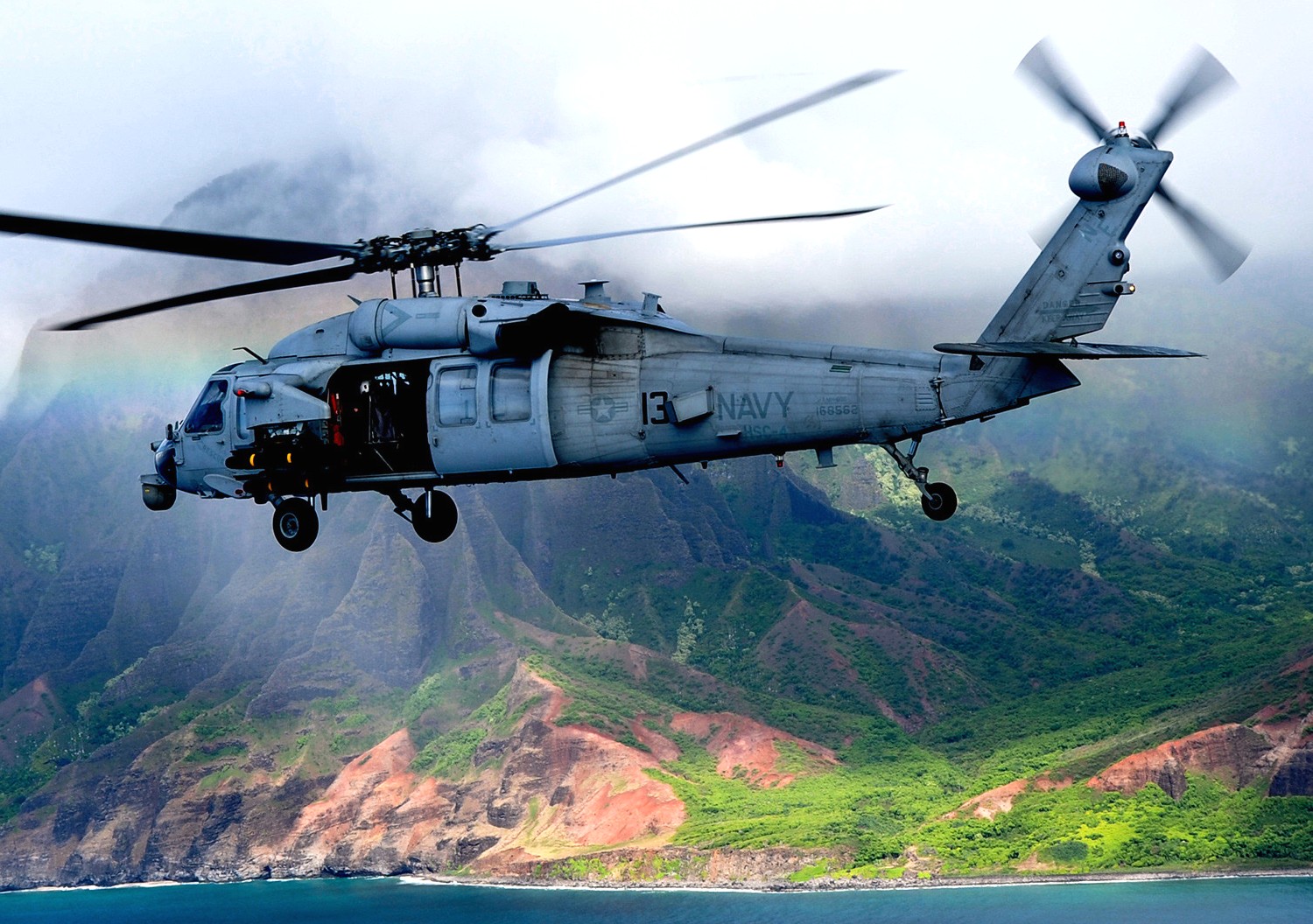 hsc-4 black knights helicopter sea combat squadron us navy mh-60s seahawk 2014 38
