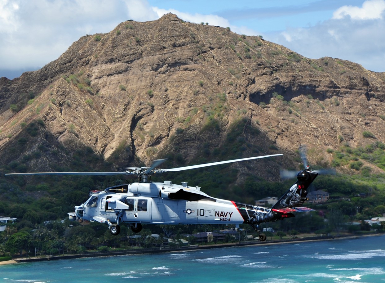 hsc-4 black knights helicopter sea combat squadron us navy mh-60s seahawk 2012 08