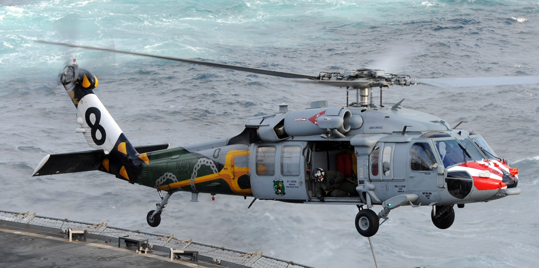 hsc-8 eightballers helicopter sea combat squadron us navy mh-60s seahawk