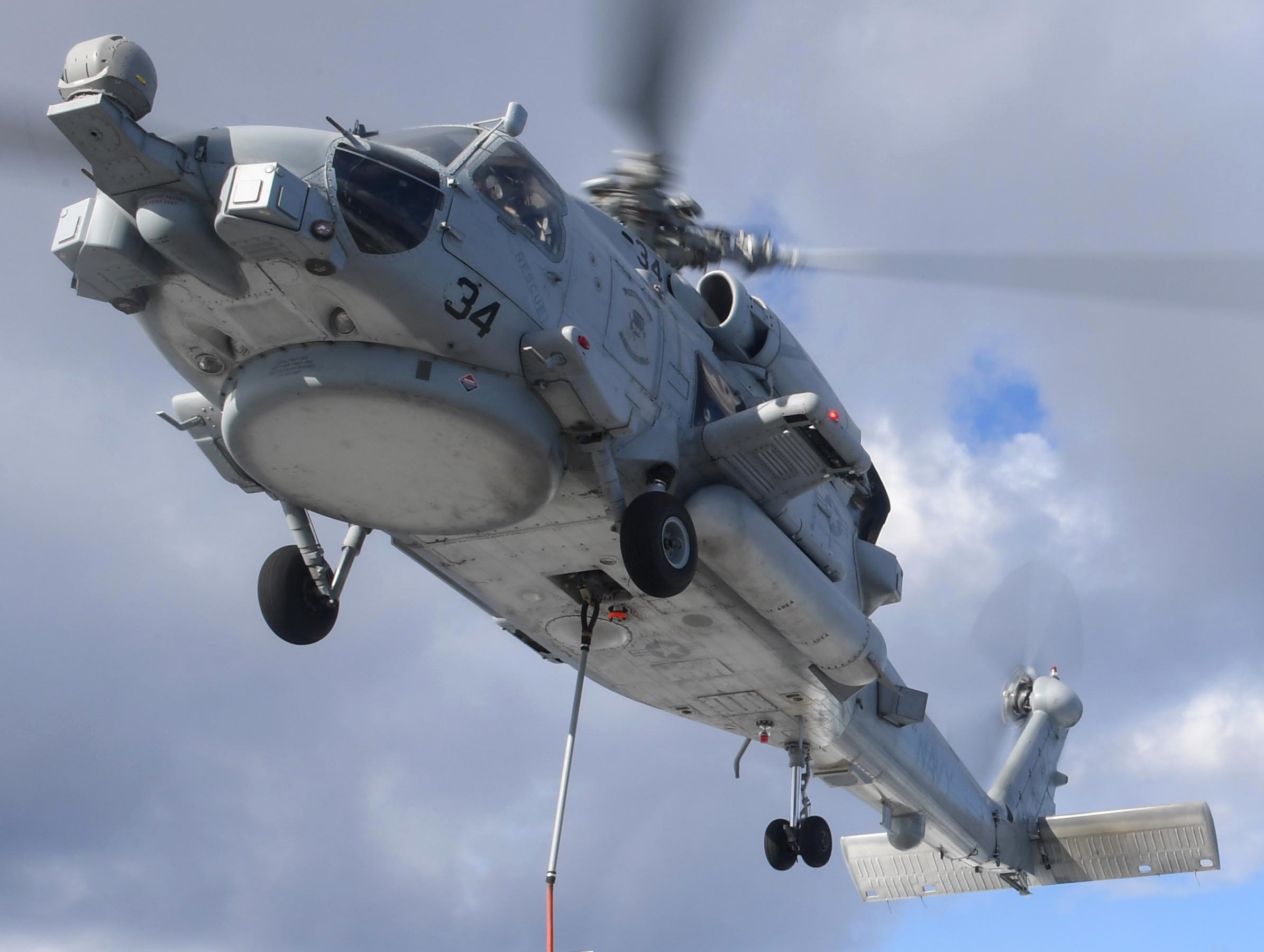 hsm-35 magicians helicopter maritime strike squadron us navy mh-60r seahawk uss kidd ddg-100 02