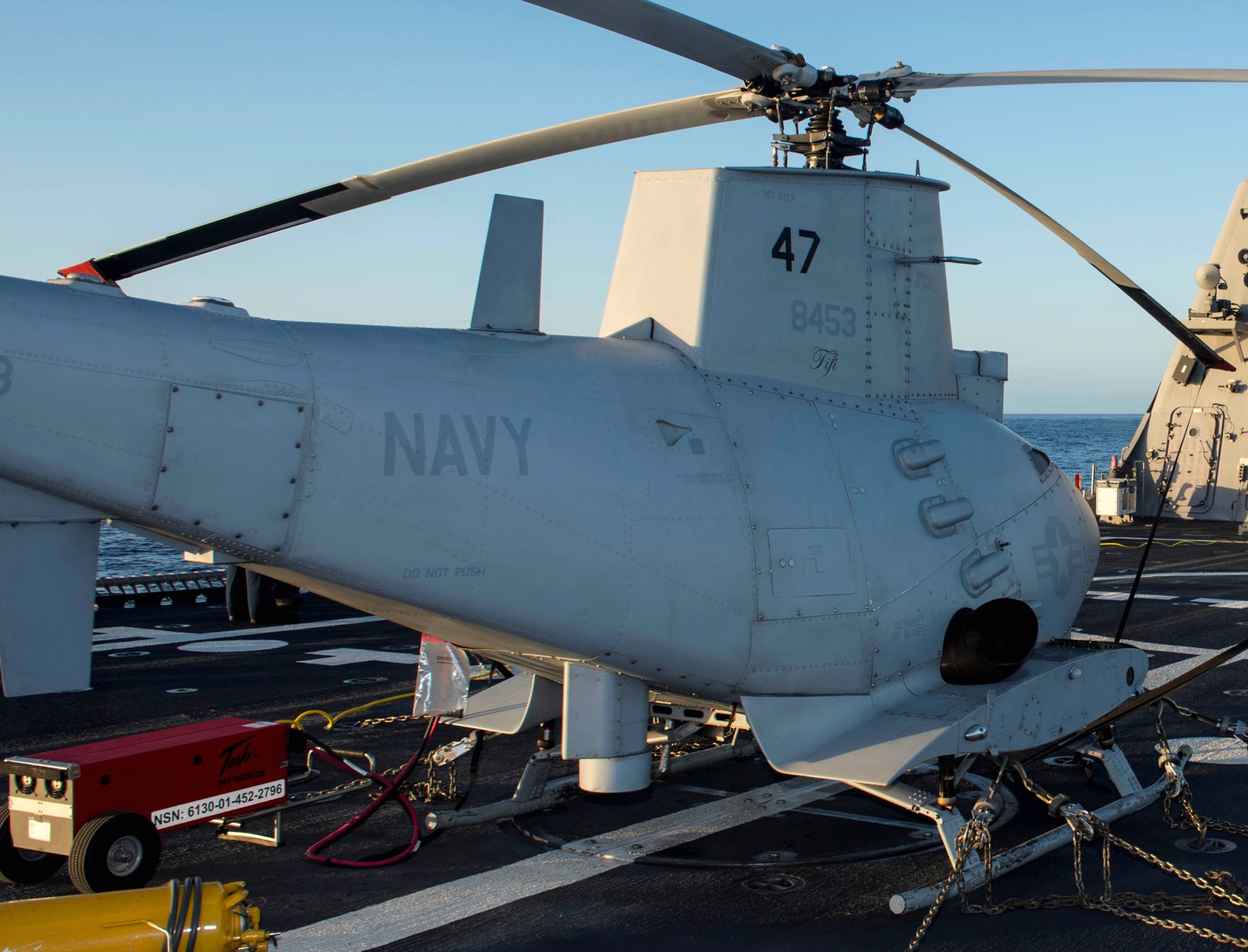 hsm-35 magicians helicopter maritime strike squadron us navy mq-8b fire scout uav 26