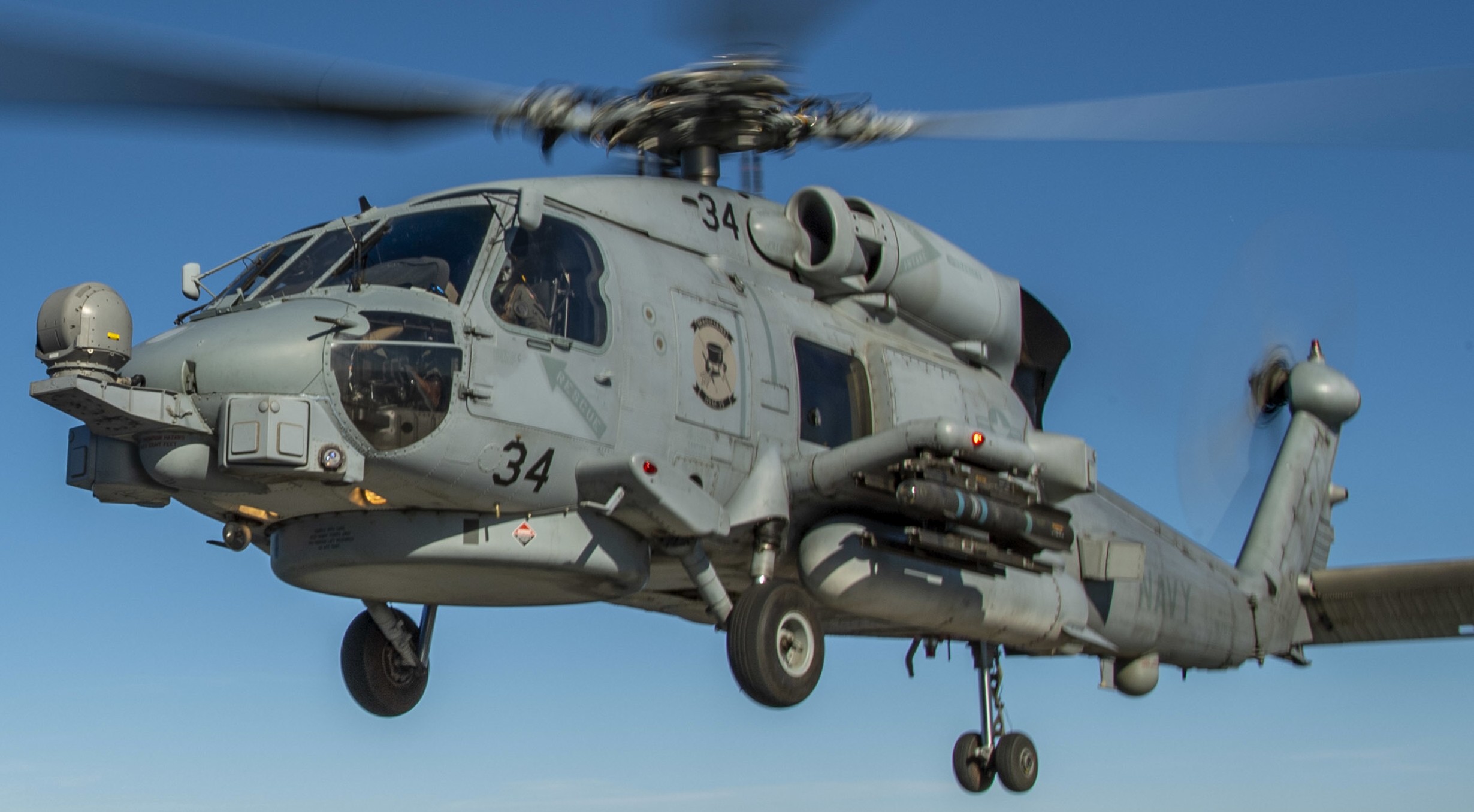 hsm-35 magicians helicopter maritime strike squadron us navy mh-60r seahawk 52