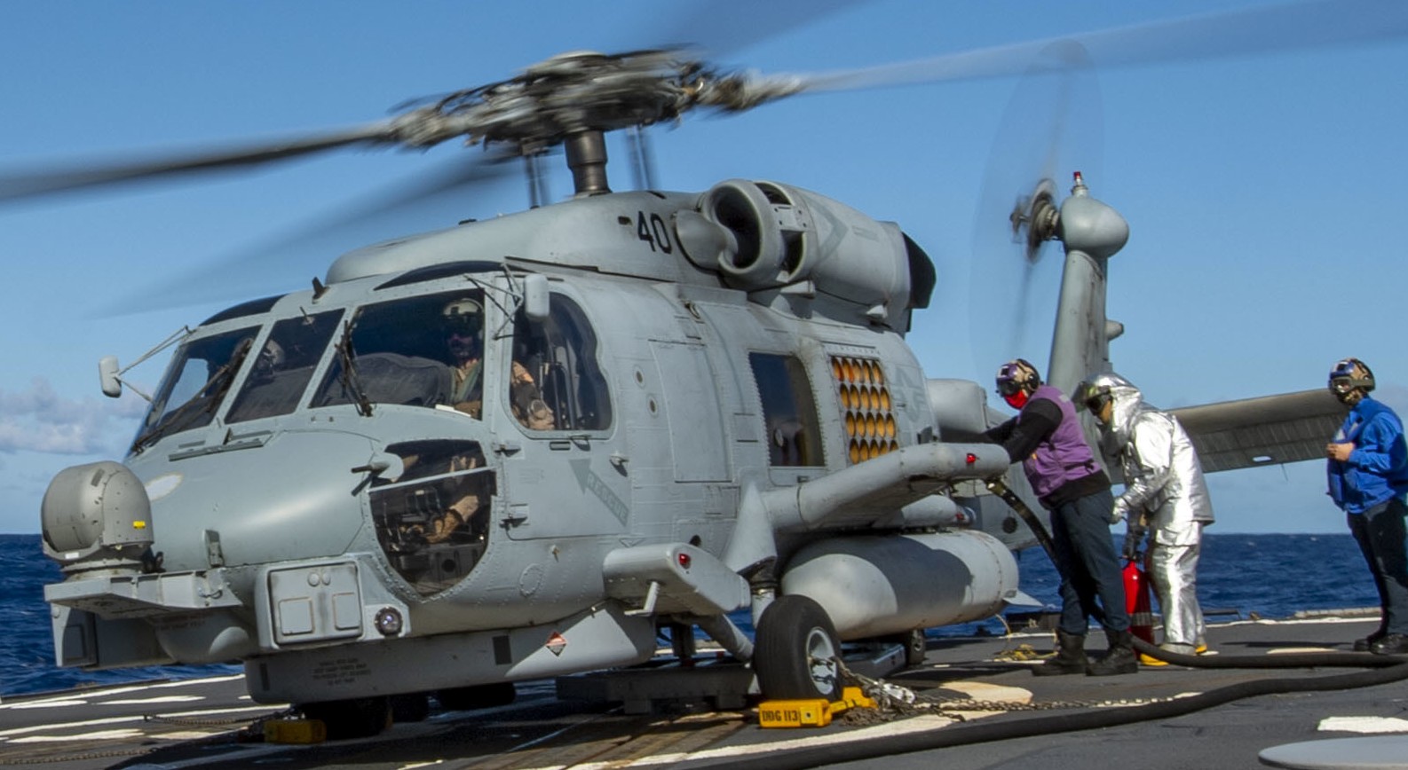 hsm-35 magicians helicopter maritime strike squadron us navy mh-60r seahawk 54
