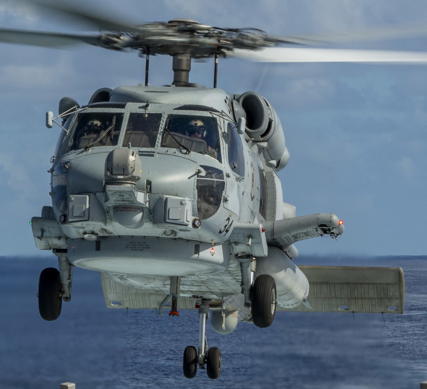 hsm-35 magicians helicopter maritime strike squadron us navy mh-60r seahawk 55