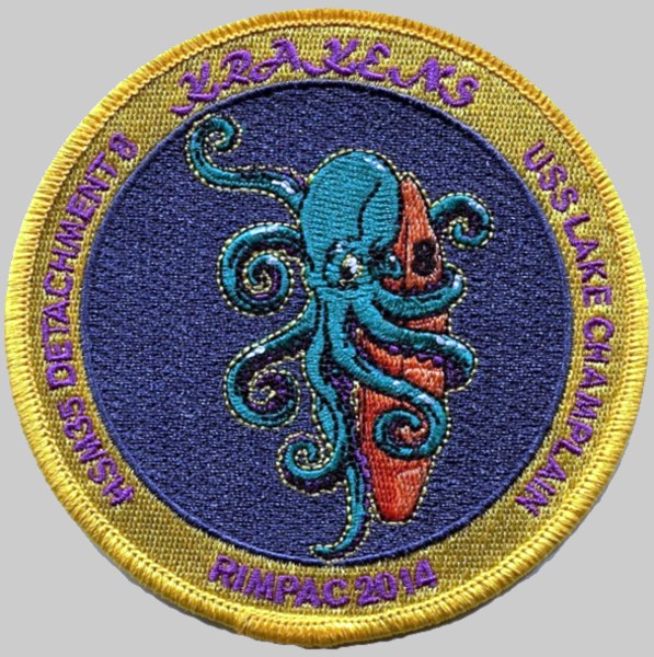 hsm-35 magicians insignia crest patch badge helicopter maritime strike squadron us navy mh-60r seahawk 04p