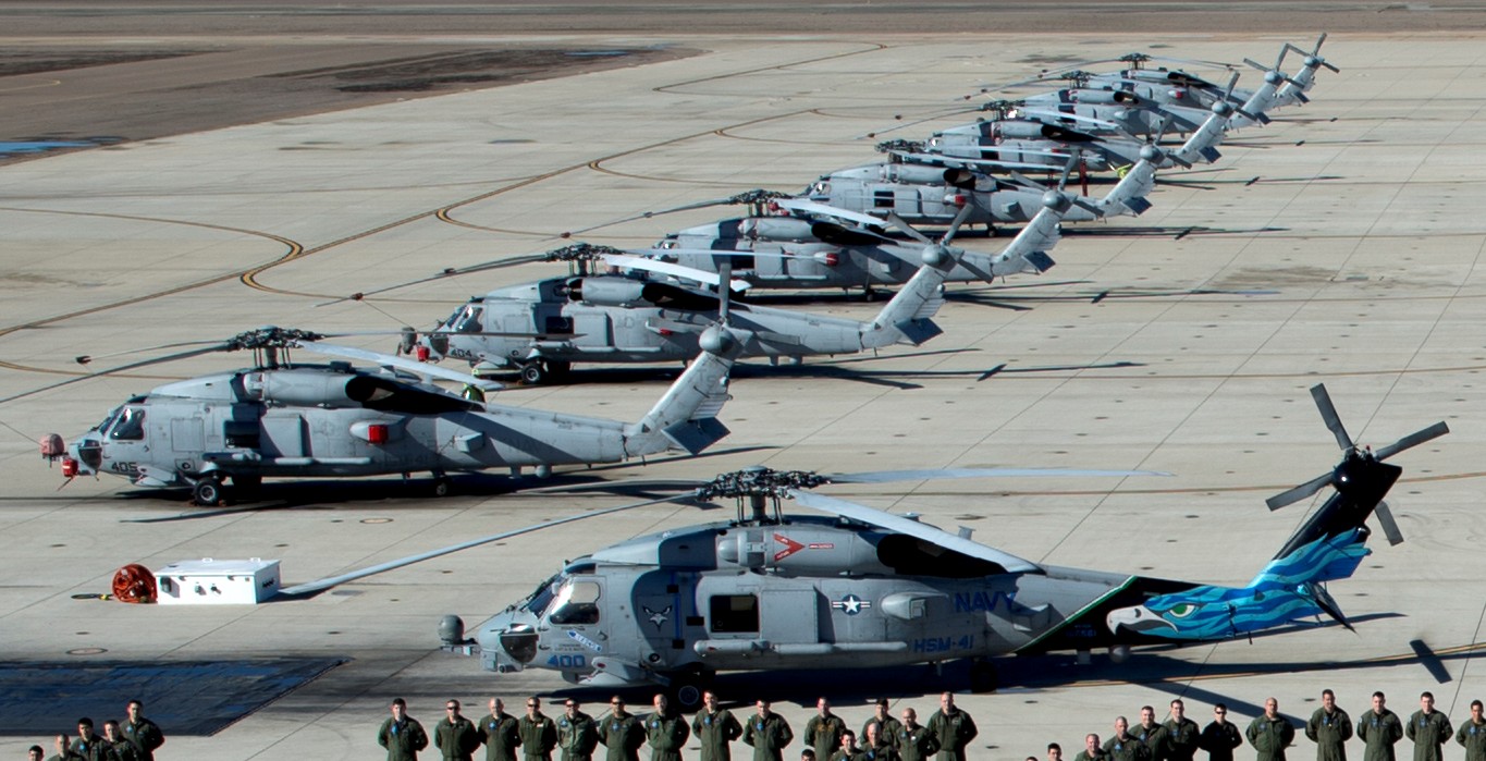 hsm-41 seahawks helicopter maritime strike squadron mh-60r fleet replacement navy 2013 05