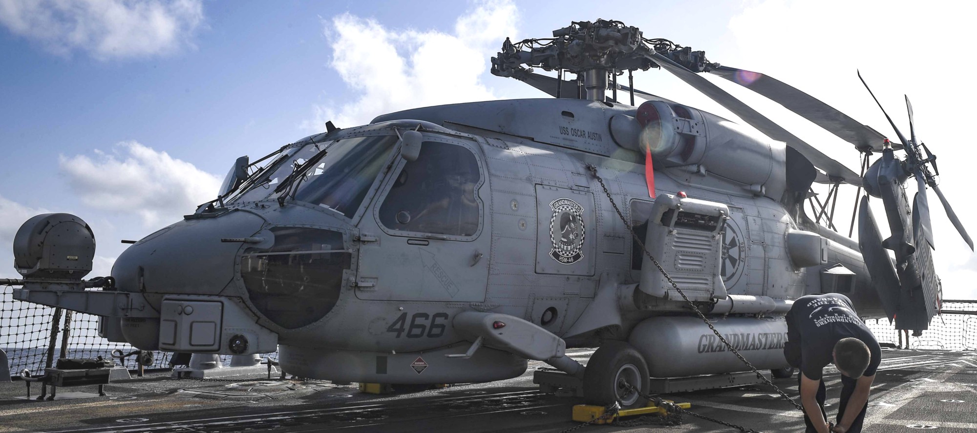 hsm-46 grandmasters helicopter maritime strike squadron mh-60r seahawk 06