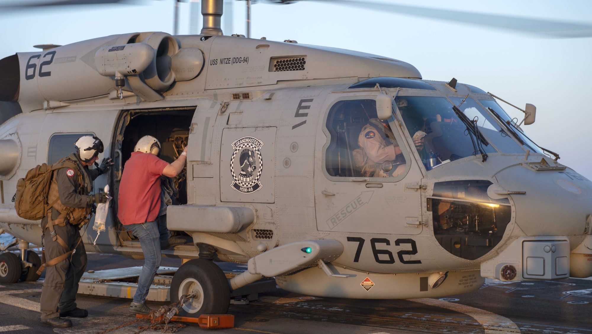 hsm-46 grandmasters helicopter maritime strike squadron mh-60r seahawk 31