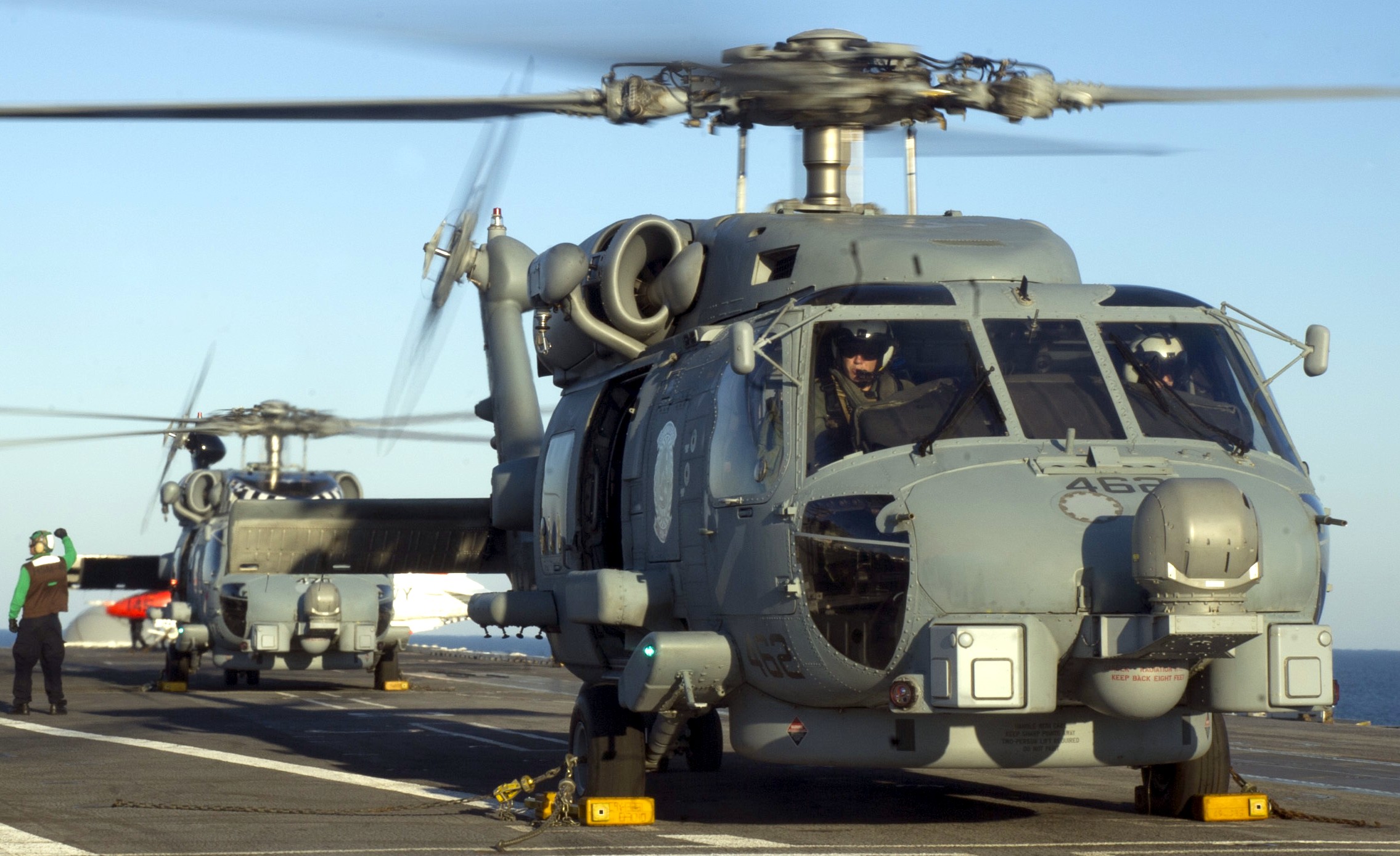 hsm-46 grandmasters helicopter maritime strike squadron mh-60r seahawk 2016 40 uss george washington cvn-73