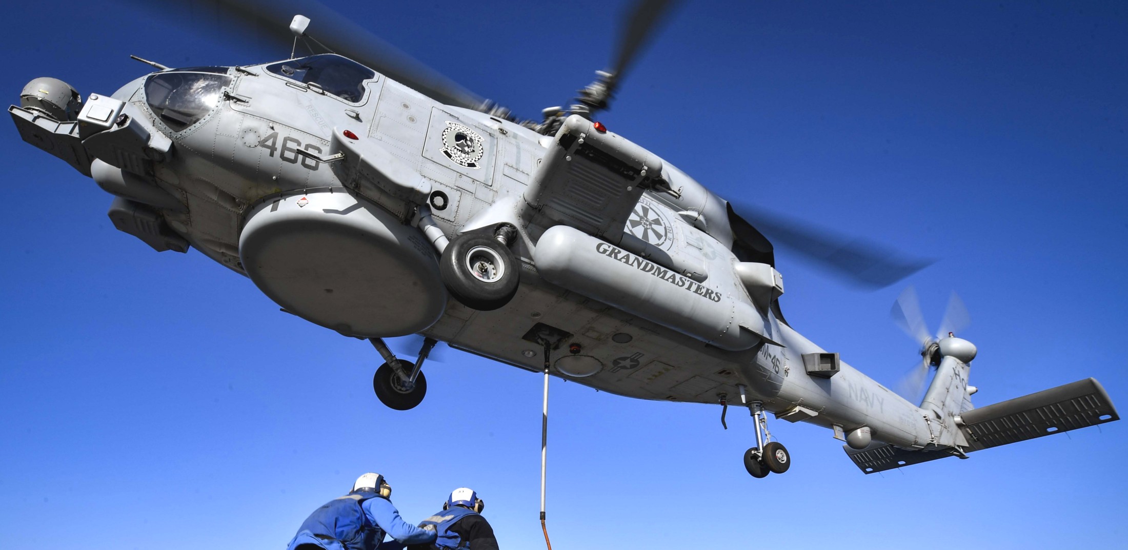 hsm-46 grandmasters helicopter maritime strike squadron mh-60r seahawk ddg-79 uss oscar austin 62