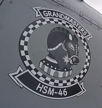hsm-46 grandmasters helicopter maritime strike squadron patch crest insignia badge 03