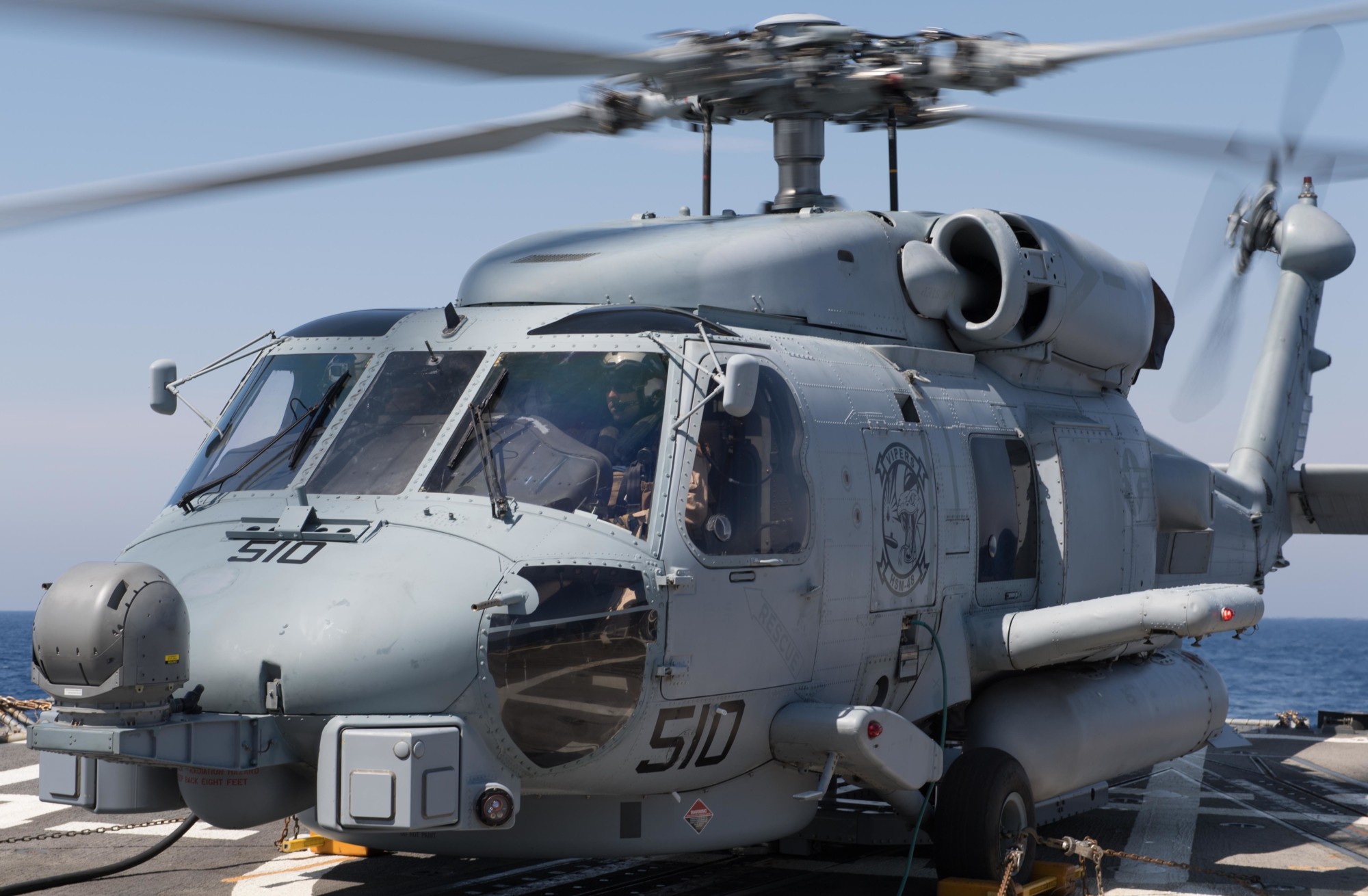 hsm-48 vipers helicopter maritime strike squadron mh-60r seahawk 17