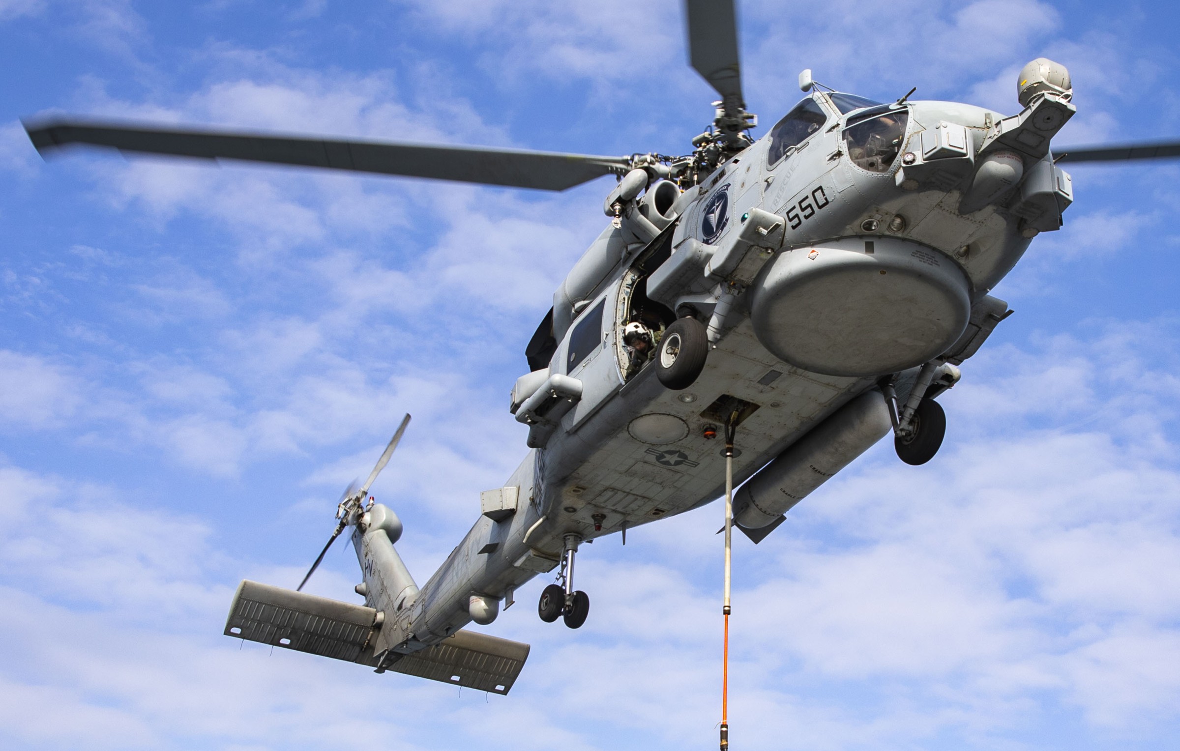 hsm-50 valkyries helicopter maritime strike squadron us navy mh-60r seahawk ddg-78 uss porter 07