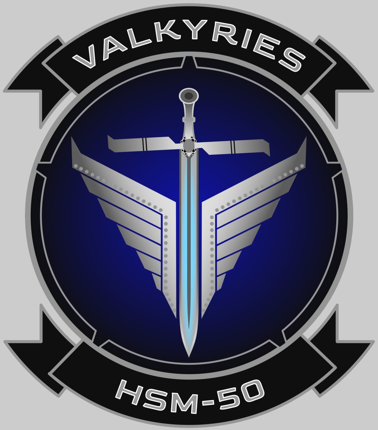 hsm-50 valkyries insignia crest patch badge helicopter maritime strike squadron us navy 02x