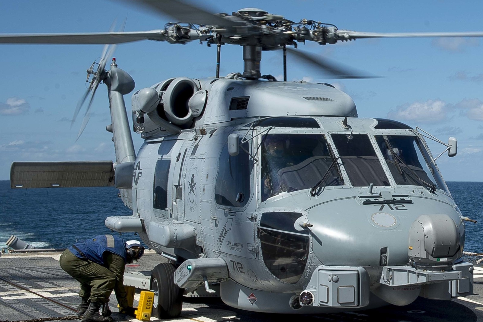 hsm-70 spartans helicopter maritime strike squadron mh-60r seahawk 2017 03 nas key west florida