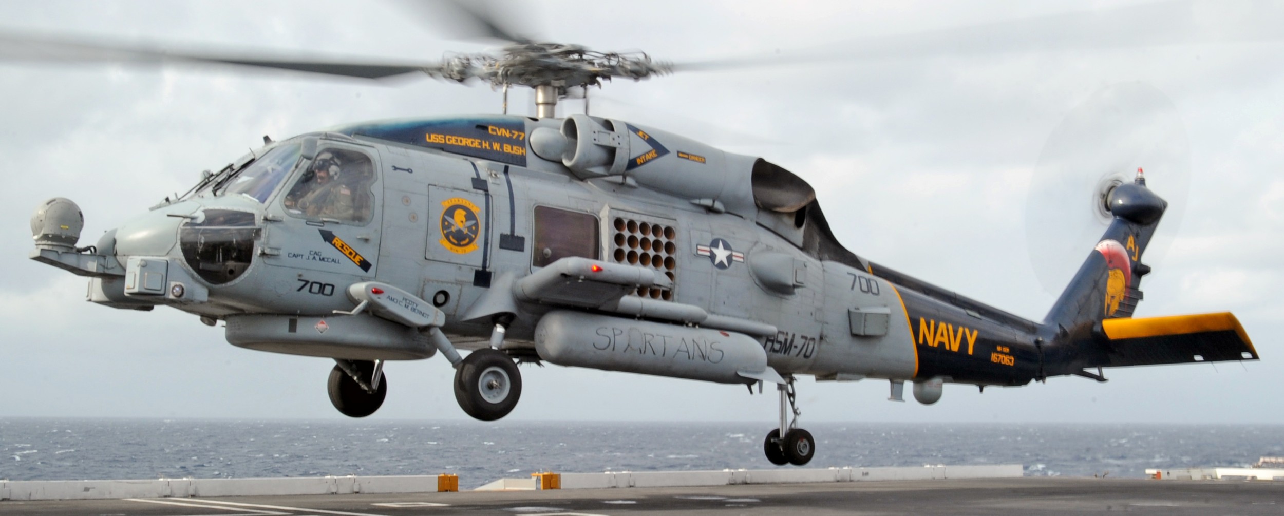 hsm-70 spartans helicopter maritime strike squadron mh-60r seahawk 2016 77