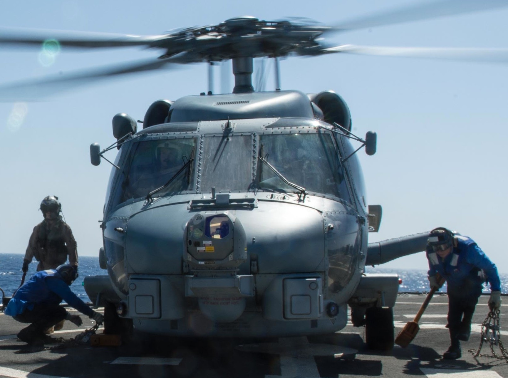 hsm-70 spartans helicopter maritime strike squadron mh-60r seahawk 2014 96 uss mitscher ddg-57