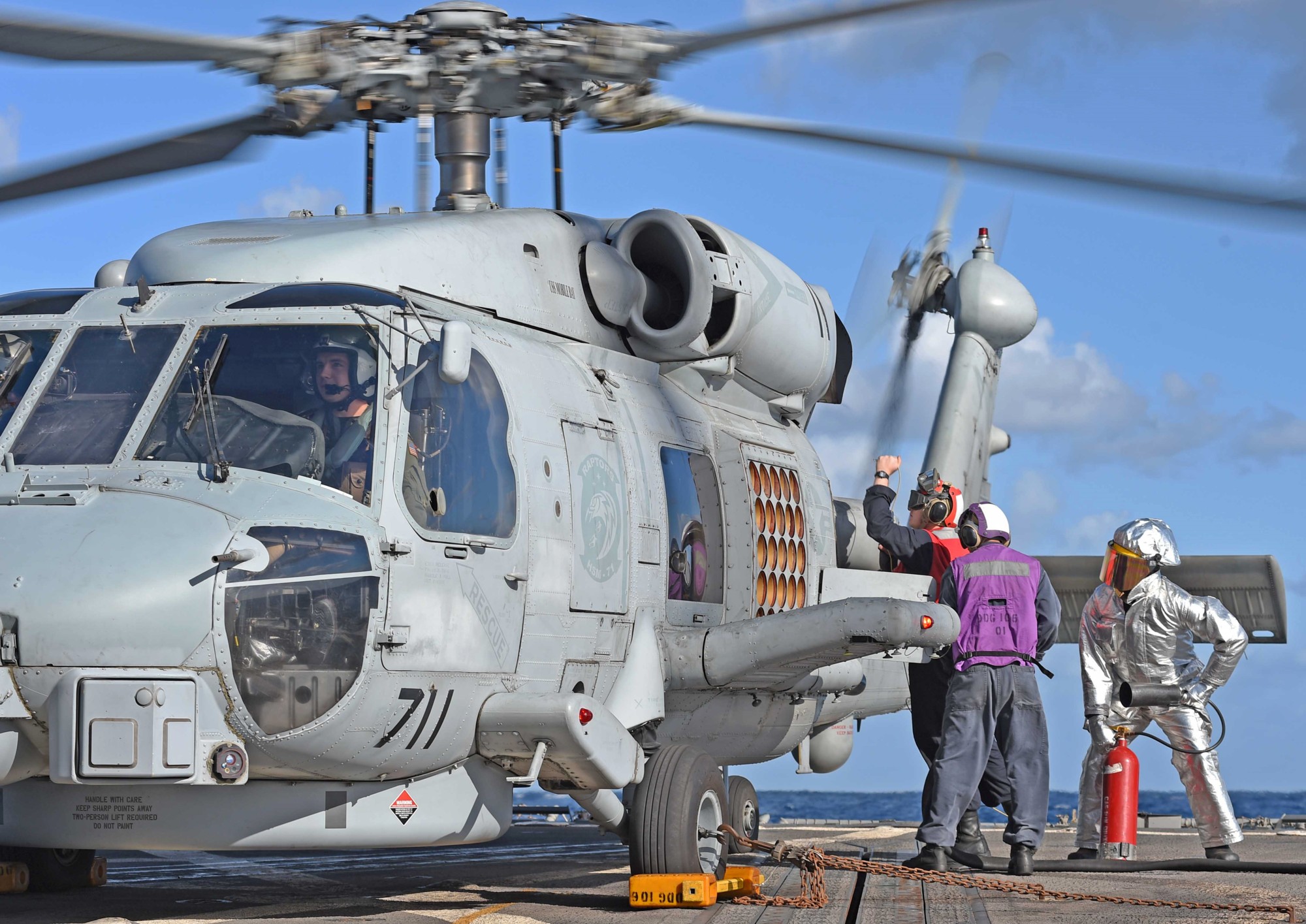 hsm-71 raptors helicopter maritime strike squadron mh-60r seahawk navy 2015 10